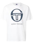 Sergio Tacchini Logo Printed T-shirt - White