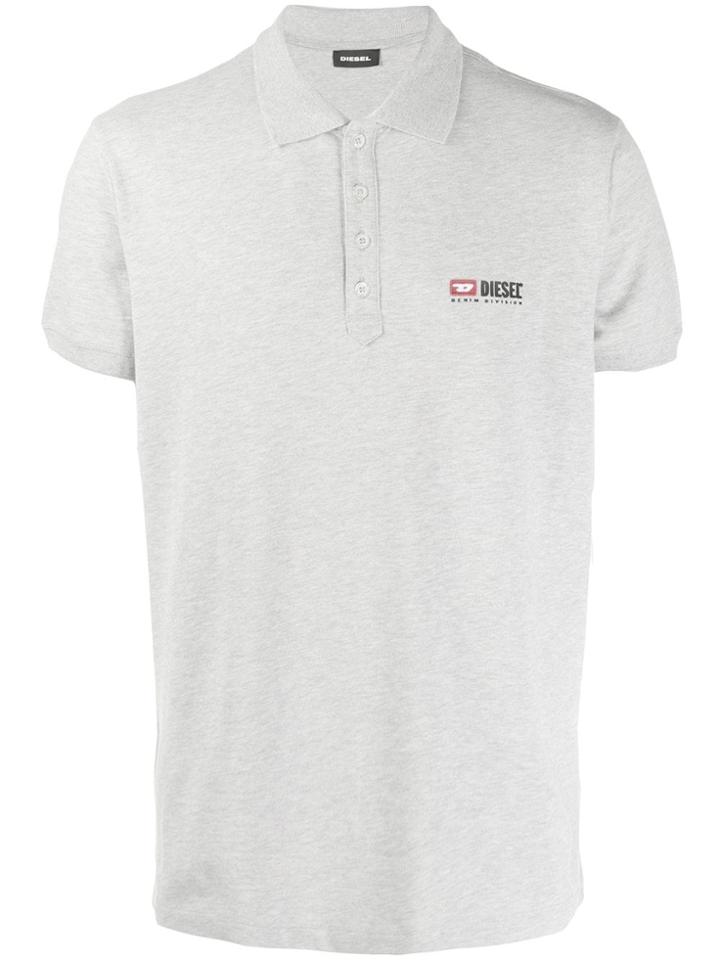 Diesel T-weet-div Polo Shirt - Grey