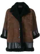 Prada Swing Jacket - Brown