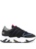 Hydrogen Chunky Lace Up Sneakers - Blue