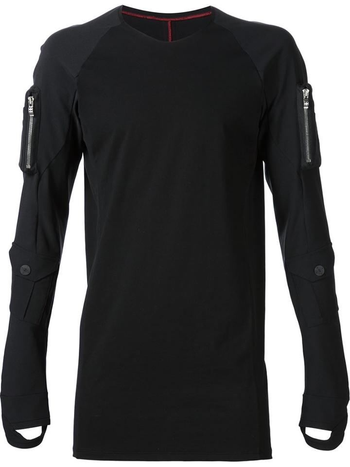 Devoa Zip Pocket T-shirt