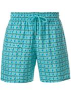 Vilebrequin All-over Print Swim Shorts - Blue