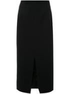 Bianca Spender 'ilsa' Skirt, Women's, Size: 8, Black, Polyester/acetate