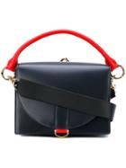 Sacai - Bicolour Bag - Women - Leather - One Size, Blue, Leather