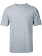 Estnation - Plain T-shirt - Men - Cotton - M, Grey, Cotton
