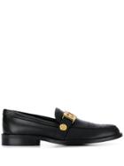 Gcds Logo Plaque Loafers - Black