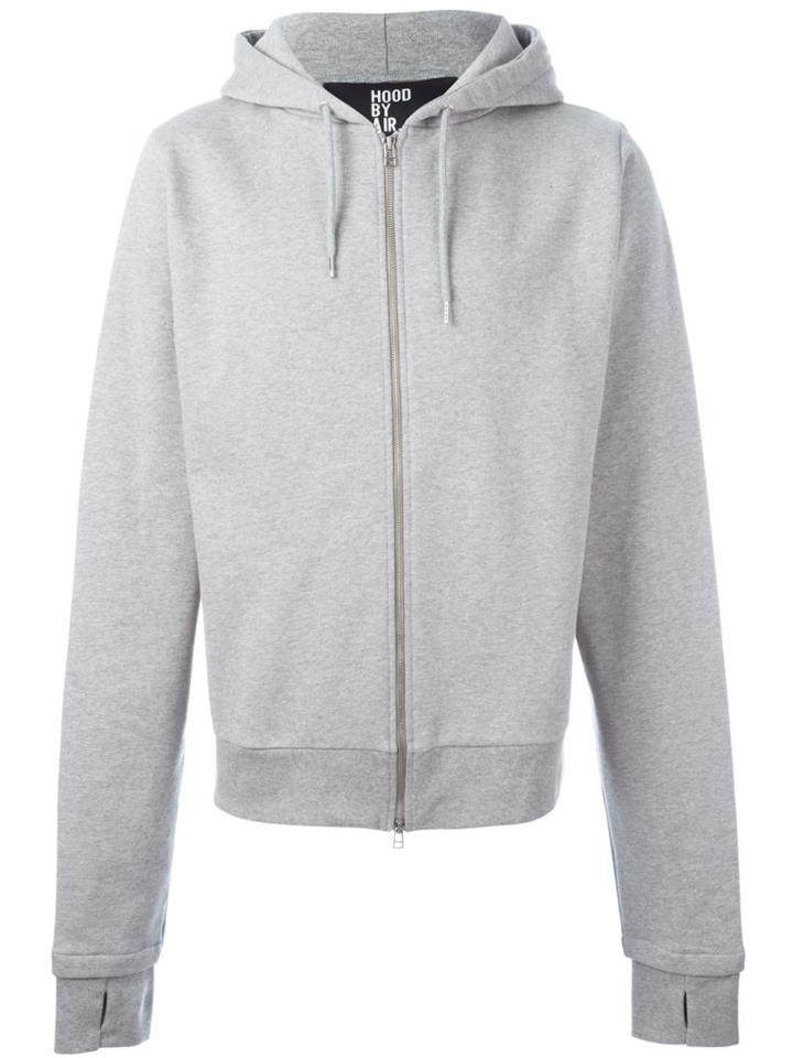 Hood By Air 'crew' Print Hooded Sweatshirt