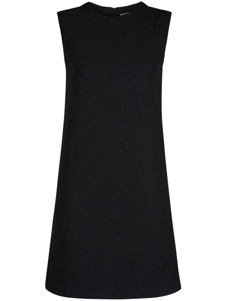 Shift Dress - Women - Cotton/polyester - 40, Black, Cotton/polyester, Lilly Sarti