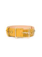 Elie Saab Studded Buckle Belt - Yellow & Orange