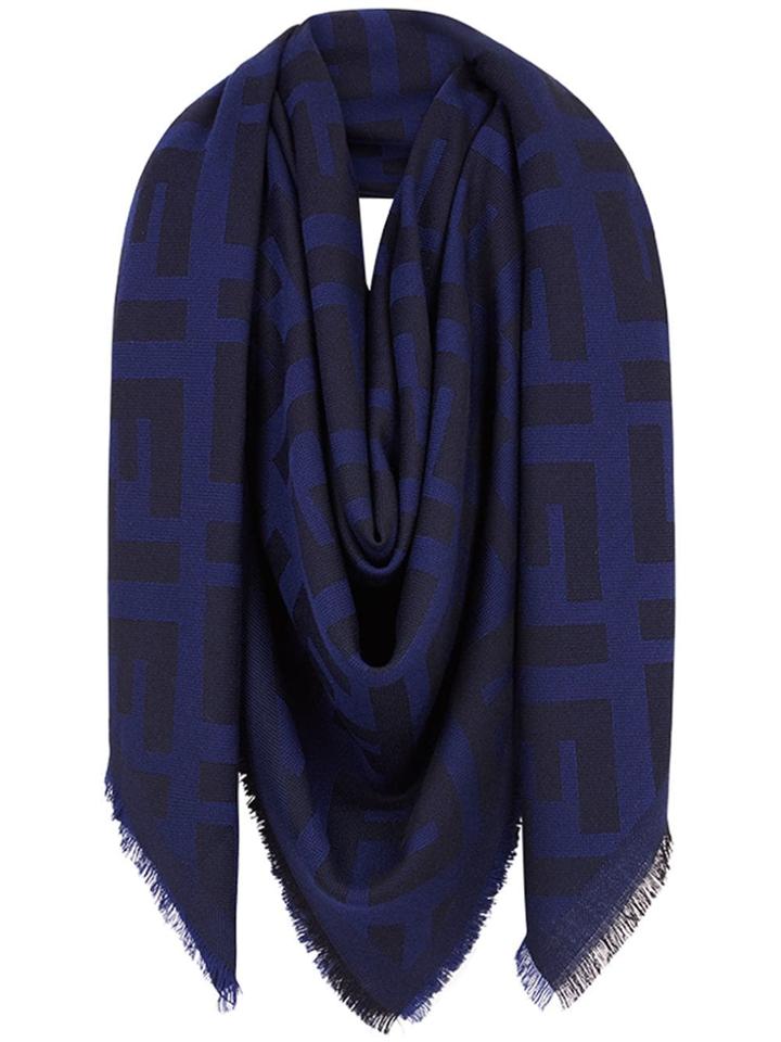 Fendi Shawls 140x140 - Blue