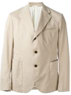 Al Duca D'aosta 1902 Patch Pocket Blazer, Men's, Size: 52, Nude/neutrals, Cotton/spandex/elastane