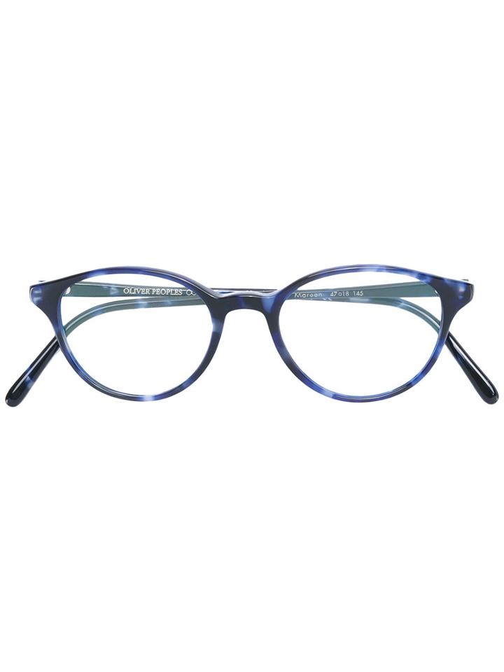 Oliver Peoples - 'mareen' Glasses - Women - Acetate - 47, Blue, Acetate