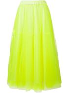 P.a.r.o.s.h. Full Tulle Skirt - Yellow