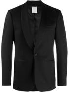 Sandro Paris Tuxedo Jacket - Black
