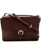 A.p.c. Buckle Fastening Cross Body Bag, Women's, Pink/purple