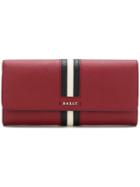 Bally Front Striped Square Purse - Red