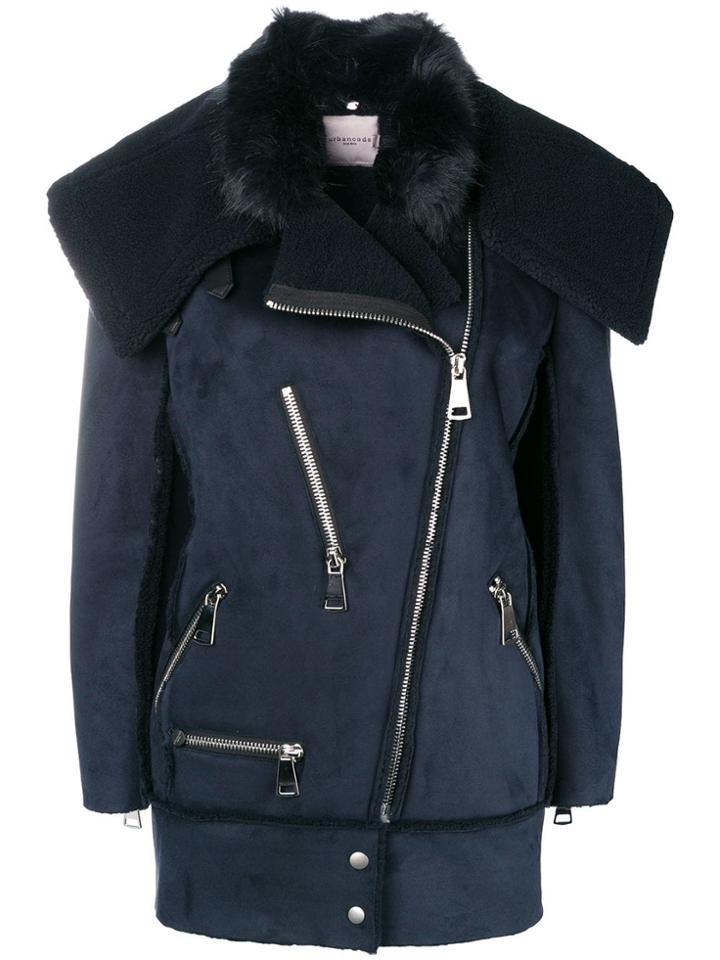 Urbancode Avalon Oversized Jacket - Blue