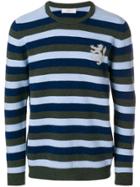 Pringle Of Scotland Multi-stripe Sweater - Blue