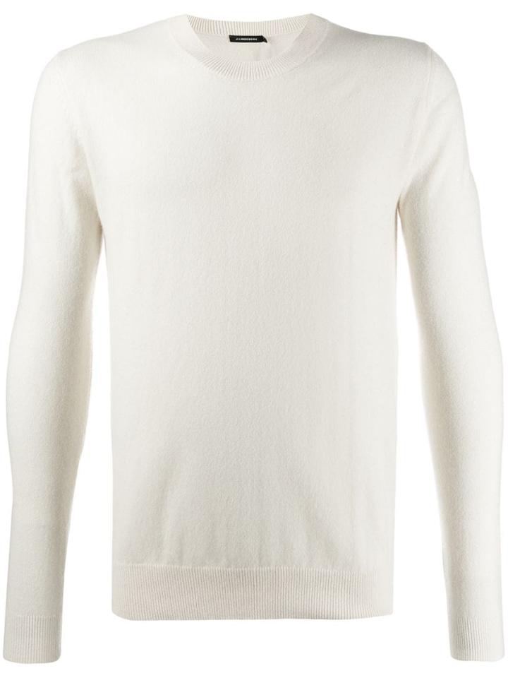 J.lindeberg Cashmere Crew Neck Jumper - Neutrals