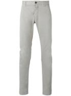 Closed Classic Trousers, Men's, Size: 36, Grey, Cotton/spandex/elastane