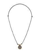 Gemco 18kt Gold And Diamond Hamsa Pendant Necklace - Black