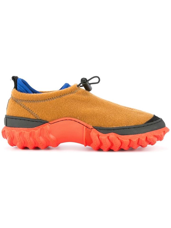 Marni Drawstring Sneakers - Brown
