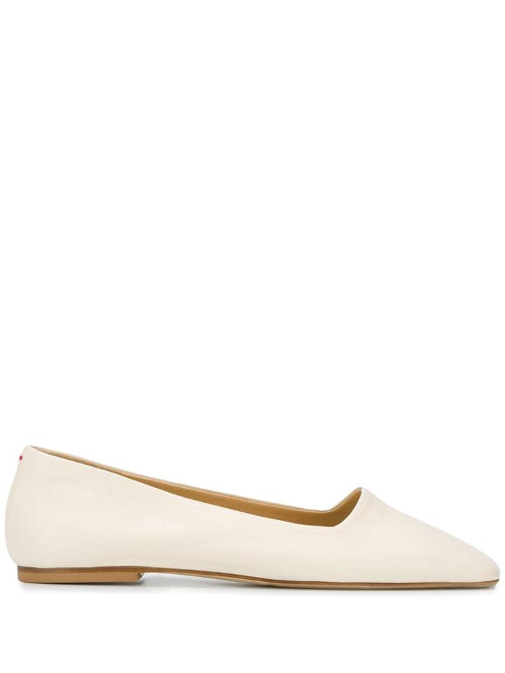 Aeyde Beau Ballerina Shoes - Neutrals