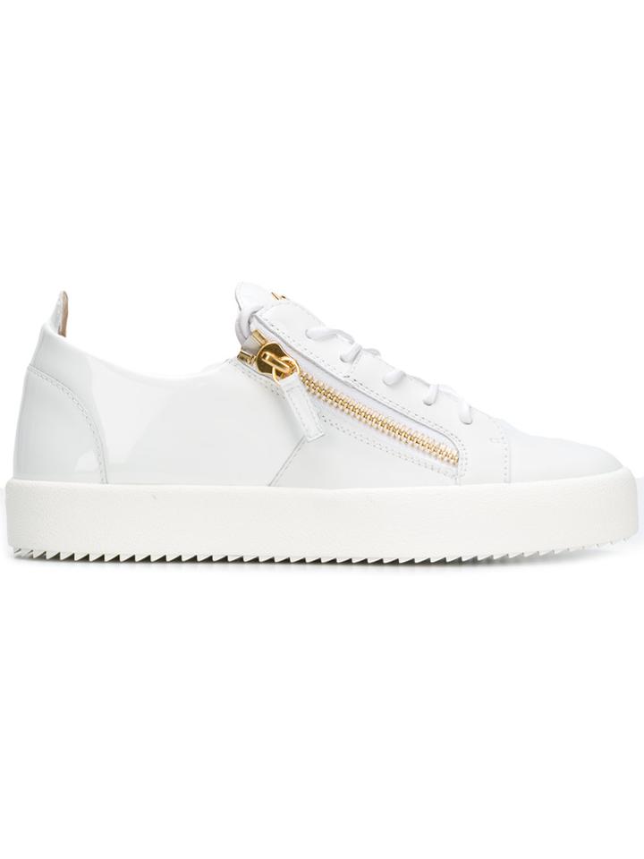 Giuseppe Zanotti Design Flat Sole Sneakers - White