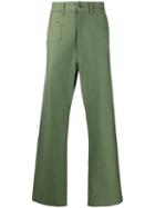 Junya Watanabe Man Wide-leg Trousers - Green