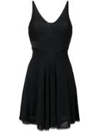 Alexander Wang Short Ribbed Dress - Black