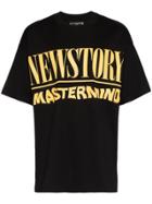 Mastermind Japan Mastermind Newstory Os Tee Blk - Black