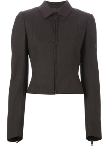 Escada Vintage Zip Front Jacket