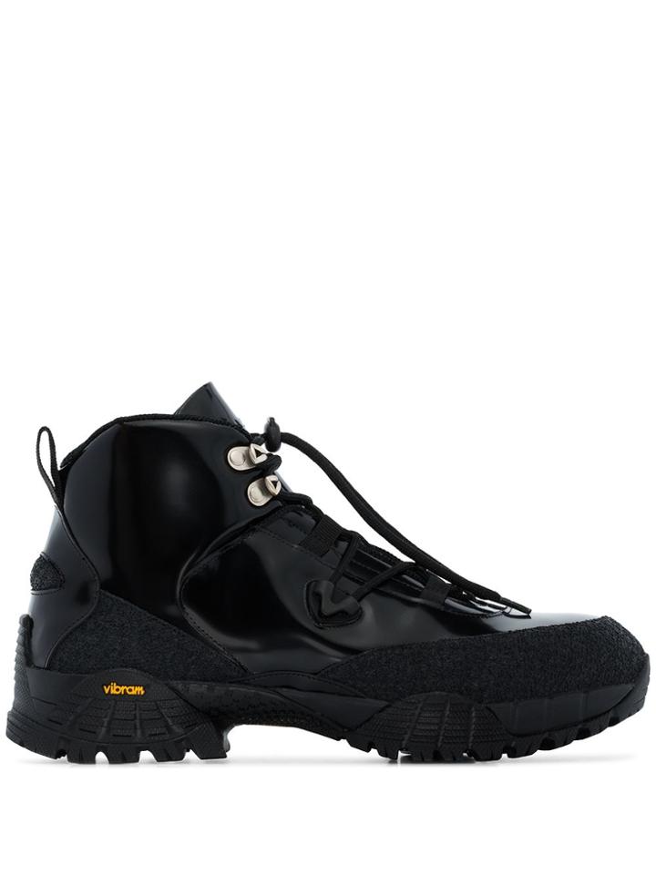 1017 Alyx 9sm Lace-up Hiking Boots - Black