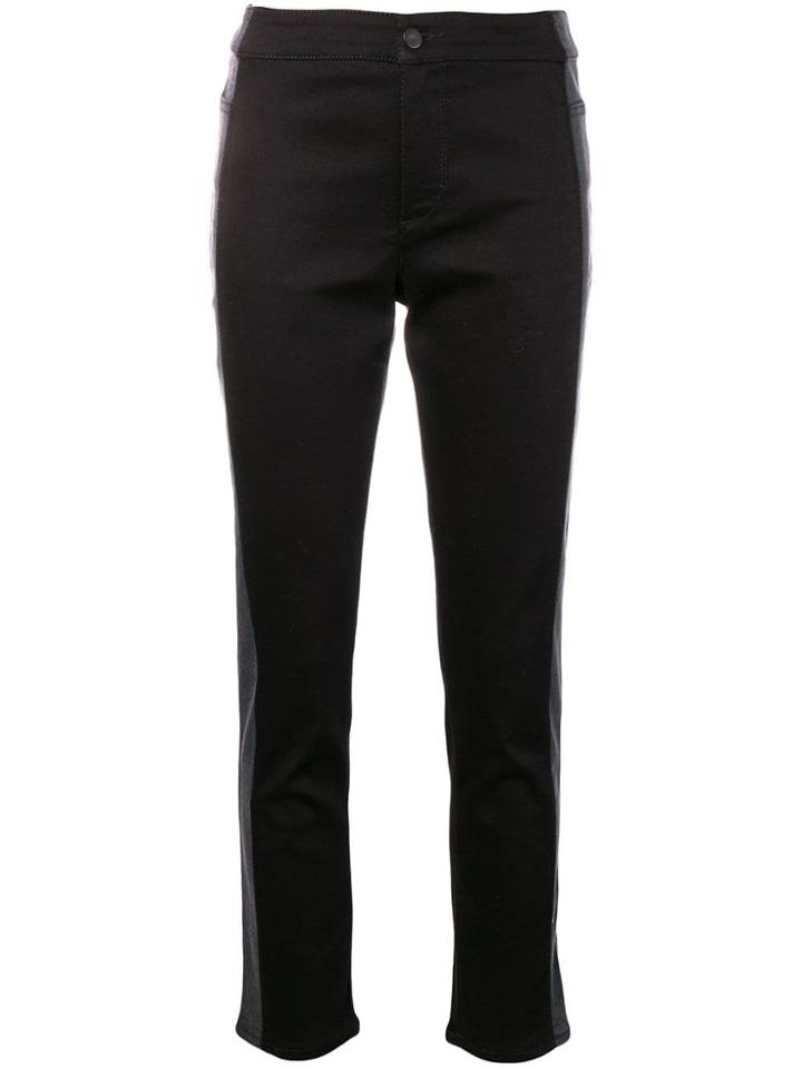 Dorothee Schumacher Side Stripe Trousers - Black