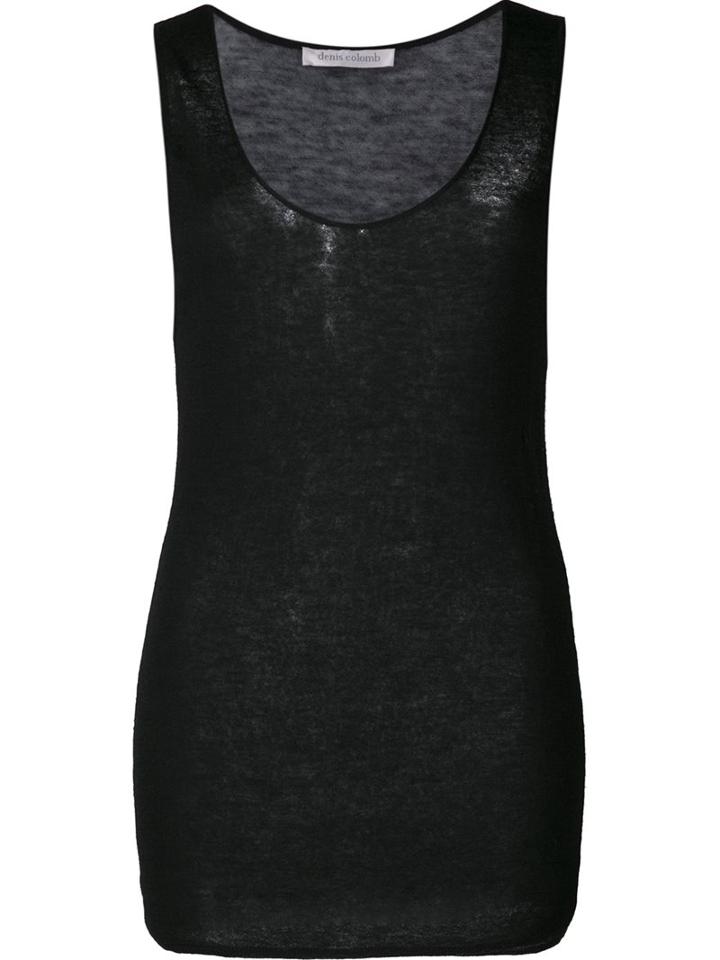 Denis Colomb 'sabi' Tank Top, Women's, Size: Large, Black, Cashmere