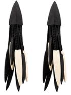 Monies 'shard' Tassel Earrings, Women's, Brown