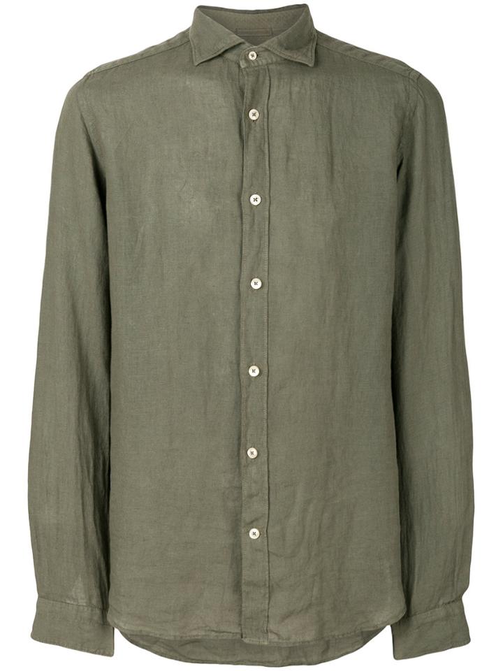 Al Duca D'aosta 1902 Classic Button Shirt - Green