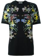 Givenchy Floral Print T-shirt - Black