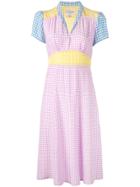 Hvn Gingham Dress - Multicolour