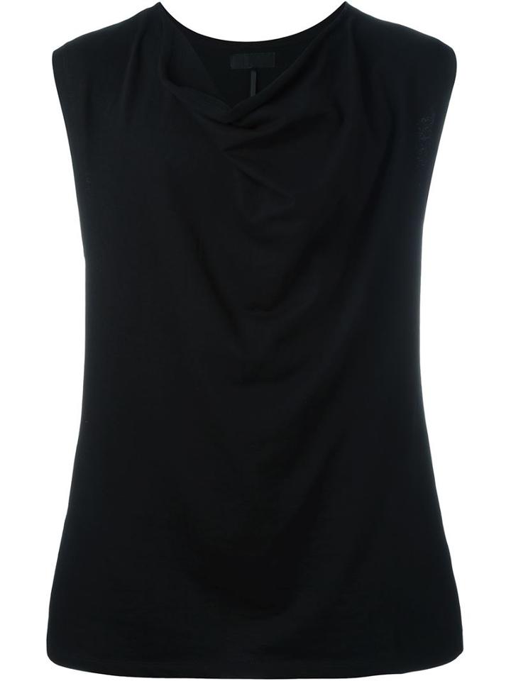 D-gnak Draped Neck Tank Top