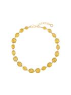 Goossens Cabochons Crystal-embellished Necklace - Gold