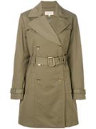Michael Michael Kors - Classic Trench Coat - Women - Cotton/polyester/spandex/elastane - M, Green, Cotton/polyester/spandex/elastane