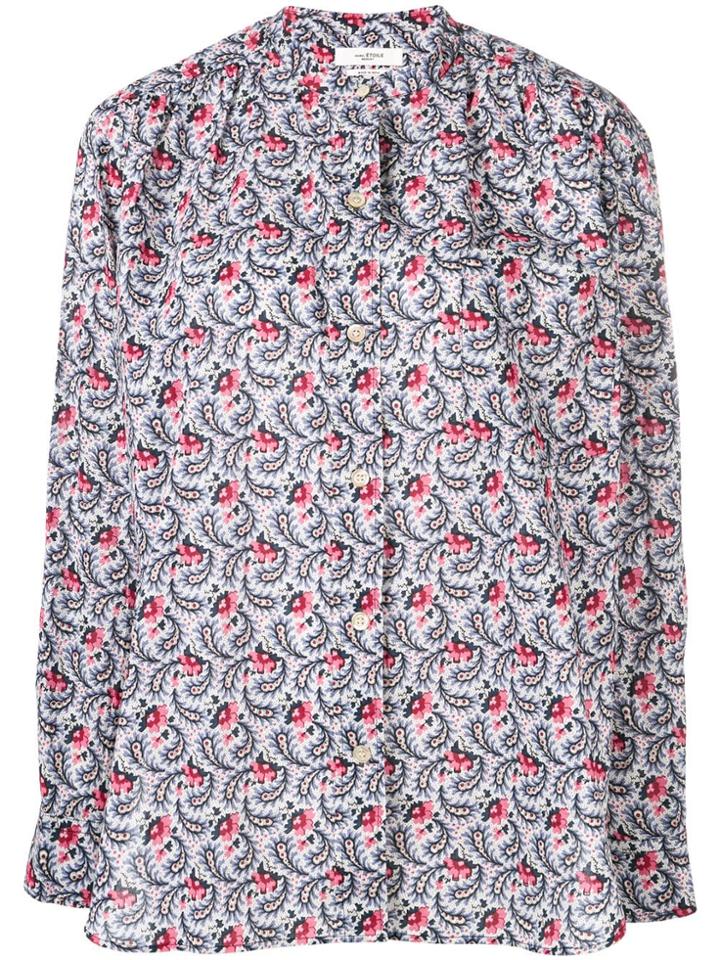 Isabel Marant Étoile All-over Print Shirt - Blue
