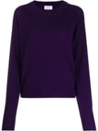 Allude Knitted Jumper - Purple