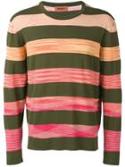 Missoni Striped Knit Sweater - Green