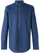 Boss Hugo Boss - Longsleeve Button-up Shirt - Men - Cotton - 39, Blue, Cotton