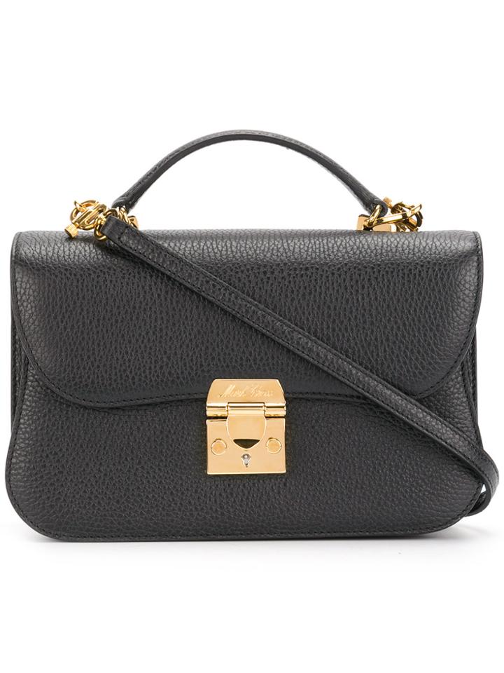 Mark Cross Small Box Tote - Black
