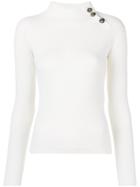 Fendi Perfectly Fitted Sweater - White