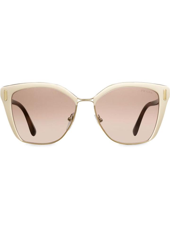 Prada Eyewear Mod Sunglasses - Neutrals
