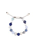 Nialaya Jewelry Beaded Bracelet, Women's, Size: Large, Blue